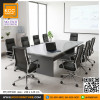 MT/2CF240 โต๊ะประชุม 8-10 ที่นั่ง ขนาด 240x120 ซม. หน้าท็อปและขาเมลามีนหนา 28 มม. MOTECH