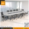 MT/2CFC45 ชุดโต๊ะประชุม โต๊ะประชุม 10-12 ที่นั่ง ขนาด 450x150 ซม. หน้าท็อปเมลามีน 28 มม. MOTECH