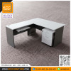 MT/2GD1518 โต๊ะทำงานผู้บริหารตัวแอล ขนาด 150x180 ซม. พร้อมโต๊ะต่อข้าง ลิ้นชักคีย์บอร์ด และตู้ลิ้นชักล้อเลื่อน MOTECH