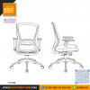 MT/M9 เก้าอี้ทำงาน เก้าอี้สำนักงานเพื่อสุขภาพ พนักพิงกลางผ้าตาข่าย MESH มี Lumbar Support ขาอลูมิเนียม MOTECH