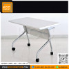 KCC/PFF-867-12060 โต๊ะพับอเนกประสงค์ โต๊ะประชุมพับได้ มีล้อเลื่อน ขนาด 150x60 ซม. ท็อปเมลามีน 25 มม. 