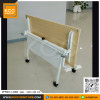KCC/PFF-867-12060 โต๊ะพับอเนกประสงค์ โต๊ะประชุมพับได้ มีล้อเลื่อน ขนาด 150x60 ซม. ท็อปเมลามีน 25 มม. 