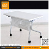 KCC/PFF-867-12060 โต๊ะพับอเนกประสงค์ โต๊ะประชุมพับได้ มีล้อเลื่อน ขนาด 150x60 ซม. ท็อปเมลามีน 25 มม. 