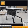 KCC/PFF-867-12060 โต๊ะพับอเนกประสงค์ โต๊ะประชุมพับได้ มีล้อเลื่อน ขนาด 150x60 ซม. ท็อปเมลามีน 25 มม. 