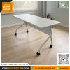 KCC/PFF-867-15060 โต๊ะพับอเนกประสงค์ โต๊ะประชุมพับได้ มีล้อเลื่อน ขนาด 150x60 ซม. ท็อปเมลามีน 25 มม. 