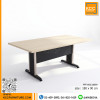 KCC/PFF-WSC18090 โต๊ะประชุม 6 ที่นั่ง ขนาด 180x90 ซม. หน้าโต๊ะเมลามีน KCC
