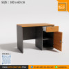 KCC/PFF1001-1 โต๊ะทำงาน ขนาด 100 ซม. พร้อมลิ้นชักและบานเปิด KCC
