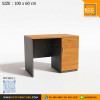 KCC/PFF1001-1 โต๊ะทำงาน ขนาด 100 ซม. พร้อมลิ้นชักและบานเปิด KCC