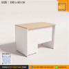KCC/PFF1001-1 โต๊ะทำงาน ขนาด 100 ซม. พร้อมลิ้นชักและบานเปิด KCC