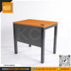 KCC/PFF20-8060C โต๊ะทำงาน โต๊ะคอมพิวเตอร์ ขาเหล็กพ่นสี ท็อปเมลามีนหนา 25 มม. KCC ขนาด 80 x 60  cm
