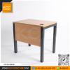 KCC/PFF20-8060C โต๊ะทำงาน โต๊ะคอมพิวเตอร์ ขาเหล็กพ่นสี ท็อปเมลามีนหนา 25 มม. KCC ขนาด 80 x 60  cm
