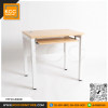 KCC/PFF20-8060C โต๊ะทำงาน โต๊ะคอมพิวเตอร์ ขาเหล็กพ่นสี ท็อปเมลามีนหนา 25 มม. KCC ขนาด 80 x 60  cm