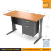 KCC/PFF6-12060 โต๊ะทำงาน โต๊ะขาเหล็ก ขนาด 120x60 ซม. พร้อมลิ้นชักและช่องร้อยสายไฟ KCC