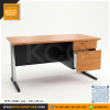 KCC/PFF6-15080 โต๊ะทำงาน โต๊ะขาเหล็ก 2ลิ้นชัก. ขนาด 150 x 80