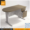 KCC/PFF6-U-12060-2 โต๊ะทำงาน โต๊ะตรวจ ขนาด 120x60 ซม. พร้อมลิ้นชัก KCC