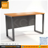 KCC/PFF865-12060 โต๊ะทำงานโล่ง ขาเหล็ก ไม้เมลามีน 25 มม. KCC