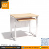 KCC/PFF865-80C โต๊ะคอมพิวเตอร์ โต๊ะทำงานขาเหล็ก ขนาด 80 ซม. ถาดคีย์บอร์ดรางลูกปืน 