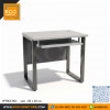 KCC/PFF865-80C โต๊ะคอมพิวเตอร์ โต๊ะทำงานขาเหล็ก ขนาด 80 ซม. ถาดคีย์บอร์ดรางลูกปืน 