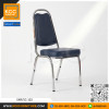 SMF/5C-102 เก้าอี้จัดเลี้ยง เก้าอี้อเนกประสงค์ เก้าอี้นั่งเรียน ขาเหล็กชุบโครเมียมหนา หุ้มหนัง PVC SMARTFORM