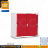 SMF/SD-013T ตู้เหล็กบานเลื่อนทึบ ขนาด 3 ฟุต (มอก. 353-2564) กุญแจล็อค SMARTFORM