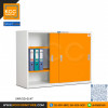 SMF/SD-014T ตู้เหล็กบานเลื่อนทึบ ขนาด 4 ฟุต (มอก. 353-2564) กุญแจล็อค SMARTFORM