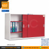 SMF/SD-015T ตู้เหล็กบานเลื่อนทึบ ขนาด 5 ฟุต (มอก. 353-2564) กุญแจล็อค SMARTFORM
