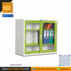 SMF/SD-023T ตู้เหล็กบานเลื่อนกระจก ขนาด 3 ฟุต (มอก. 353-2564) กุญแจล็อค SMARTFORM