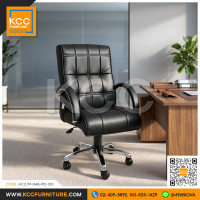 KCC/M-046 เก้าอี้ทำงาน เก้าอี้สำนักงาน เก้าอี้ผู้บริหารพนักพิงกลาง เบาะหนานุ่ม ขาเหล็กชุบโครเมียม KCC/M-046 เก้าอี้ทำงาน เก้าอี้สำนักงาน เก้าอี้ผู้บริหารพนักพิงกลาง เบาะหนานุ่ม ขาเหล็กชุบโครเมียม