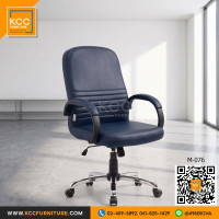 KCC/M-076 เก้าอี้ทำงาน เก้าอี้ผู้บริหาร ขาเหล็กชุบโครเมียม KCC KCC/M-076 เก้าอี้ทำงาน เก้าอี้ผู้บริหาร ขาเหล็กชุบโครเมียม KCC