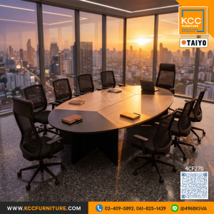 TY/4CFC270  โต๊ะประชุม 8-10 ที่นั่ง