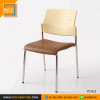 VC/VC-612 เก้าอี้อเนกประสงค์ ขาเหล็กเงา เบาะนั่งหุ้มหนัง