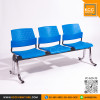 VC/VC-620-3S เก้าอี้แถว 3 ที่นั่ง เก้าอี้พักคอย ที่นั่งพลาสติก PP ฉีดขึ้นรูป ขาชุบโครเมียม VCS