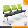 VC/VC-620-3S เก้าอี้แถว 3 ที่นั่ง เก้าอี้พักคอย ที่นั่งพลาสติก PP ฉีดขึ้นรูป ขาชุบโครเมียม VCS