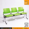 VC/VC-620-3S เก้าอี้แถว 3 ที่นั่ง เก้าอี้พักคอย ที่นั่งพลาสติก PP ฉีดขึ้นรูป ขาชุบโครเมียม VCS