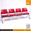 VC/VC-620-4S เก้าอี้แถว 4 ที่นั่ง เก้าอี้พักคอย ขาชุบโครเมียมเงา VCS