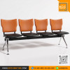 KCC/VC-835-4S เก้าอี้แถว เก้าอี้พักคอย 4 ที่นั่ง ชนิดหุ้มเบาะหนัง KCC